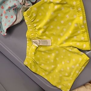 2T Carter's pajama shorts